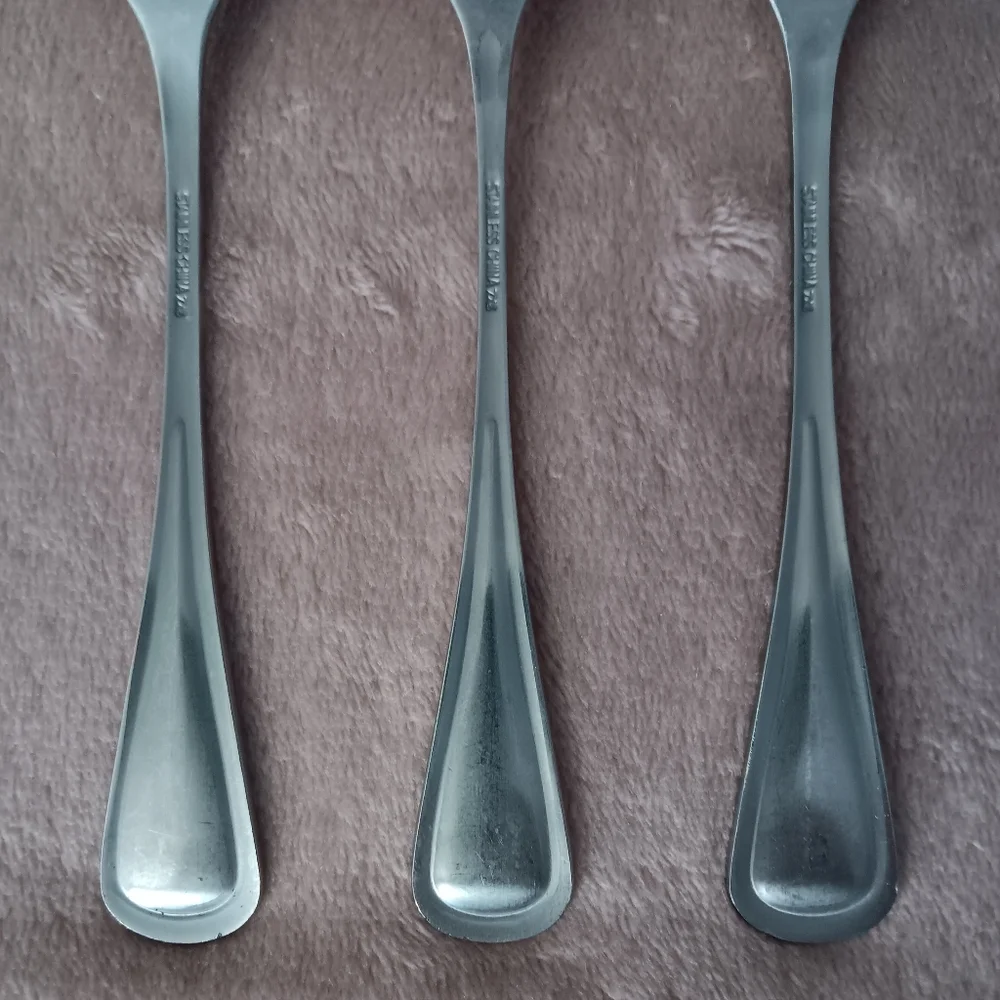Stainless Steel Forks Set of 3